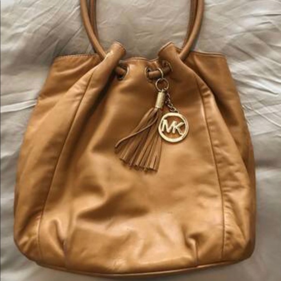 Michael Kors Mustard Purse - Picture 2 of 4